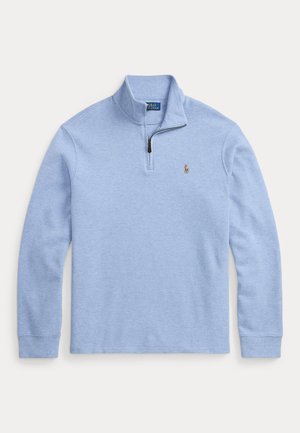Polo Ralph Lauren ESTATE-RIB QUARTER-ZIP PULLOVER - Džemper - isle heather