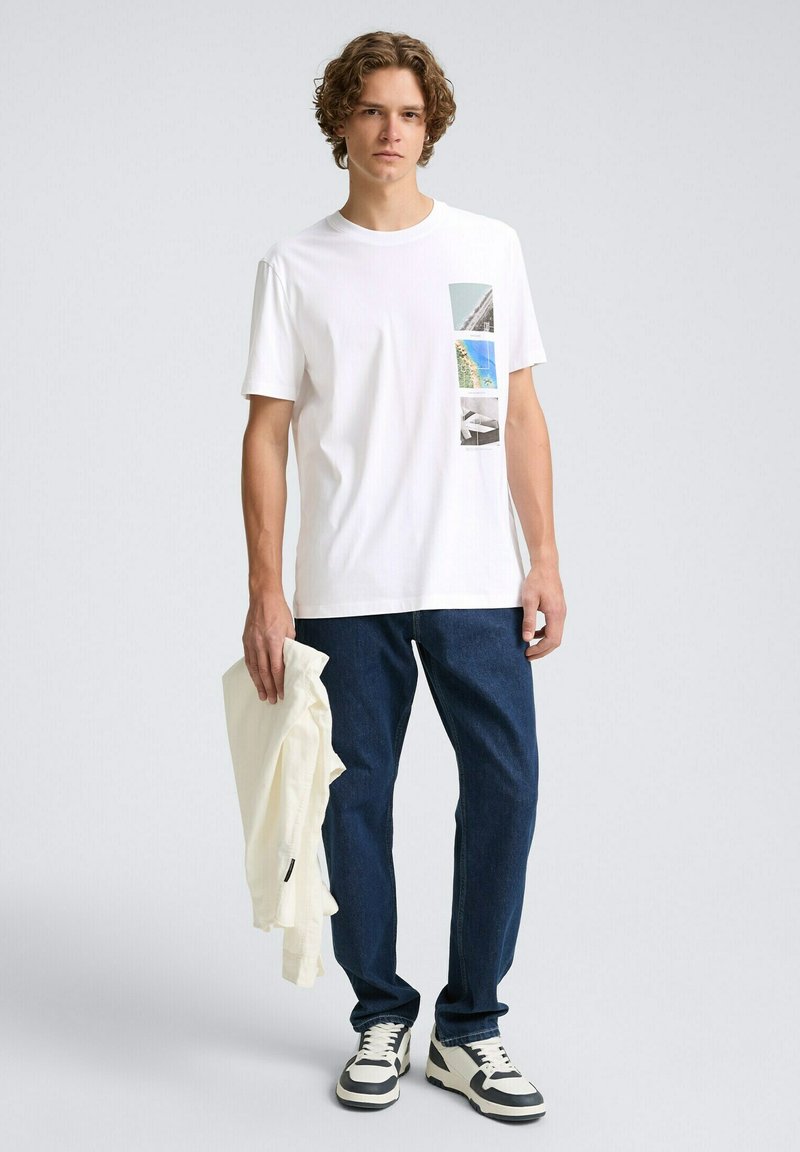 BOSS - Camiseta BOSS X Keith Haring Con Ilustración Fotográfica - Negro