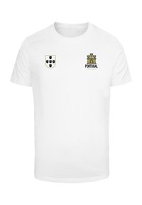 PORTUGAL - T-shirt med print - white
