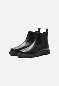 Zign LEATHER - Botine clasice - black