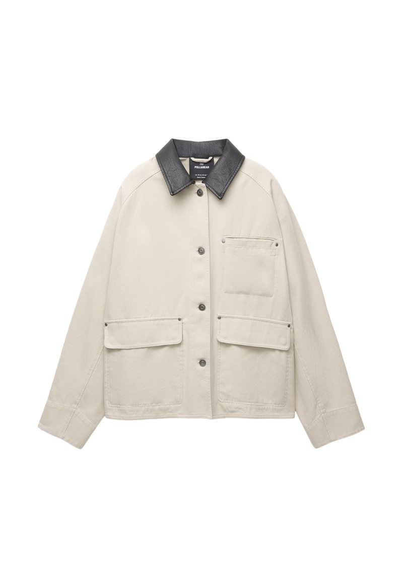 PULL&BEAR Lichte jas beige