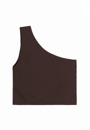 aim’n®, SHAPE SEAMLESS ONE SHOULDER BRALETTE - Débardeur - chocolate