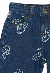 The New Siblings PROSPER WIDE  - Vaqueros rectos - medium blue denim aop