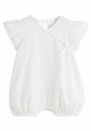 REGULAR FIT  - Mono - white broderie