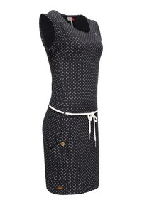 Ragwear TAG DOTS - Jerseykleid - anthrazit meliert