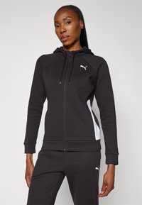 Puma CLASSIC HOODED TRACKSUIT SET - Chándal - black