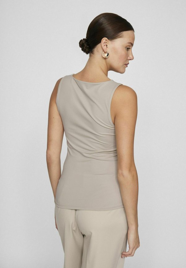 VIKENZA U-NECK TANK REV NOOS - Top - silver gray3