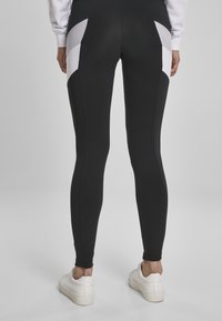 Urban Classics Legíny - kalhoty  - black/grey