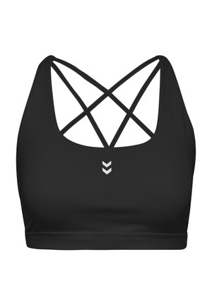 Hummel, IMPACT STRAP  - Sports-BH'er med let støtte - black