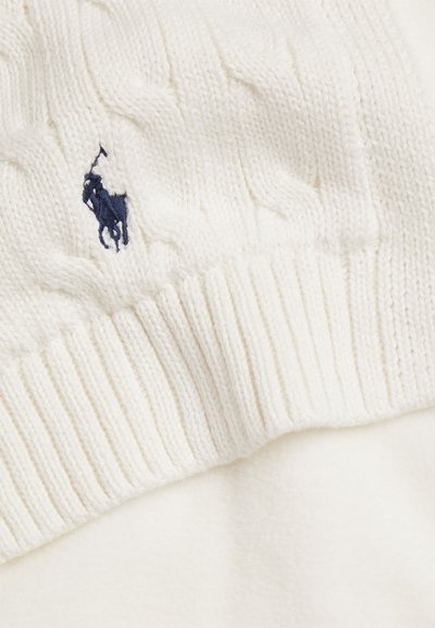 Polo Ralph Lauren CABLE-KNIT COTTON SCARF UNISEX - Sál - nevis