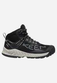 Keen NXIS EVO MID WP - Pārgājienu apavi - black blue glass