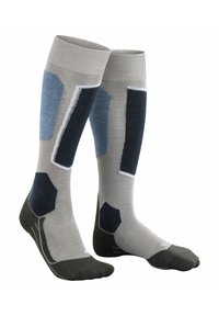 FALKE SK6 PRO SKIING  - Calze sportive - m grey mel