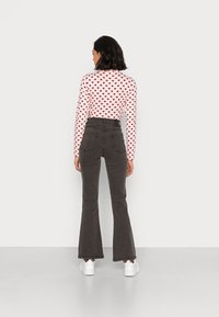 Denim Project CARO FLARED JEANS - Flared jeans - grey