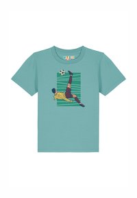 Niet geselecteerd, teal monstera