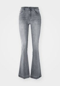 LIU JO PANT AUTHENTIC BEAT - Jean bootcut - grey