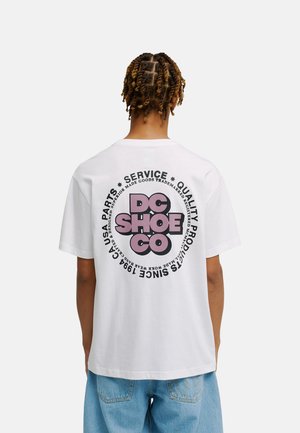 DC Shoes, - T-shirt z nadrukiem