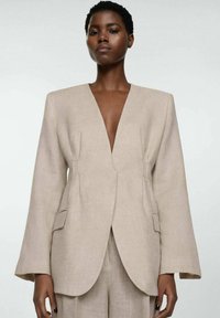 Mango - TURQUETA - Short coat - beige Thumbnail Image 1