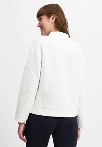 Franco Callegari Sweater met rits - ecru