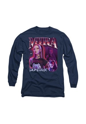 K-POP DEMON HUNTERS - HUNTRIX MIRA BOOTLEG - Long sleeved top - dark blue