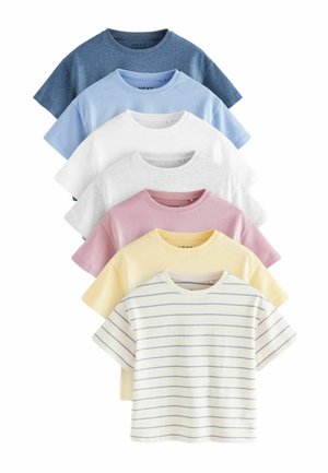 Next, REGULAR FIT - UNISEX 7 PACK - Camiseta estampada - multi