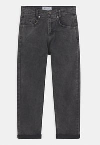 Blue Effect GIRLS CROPPED BALLOON FIT - Vaqueros boyfriend - black