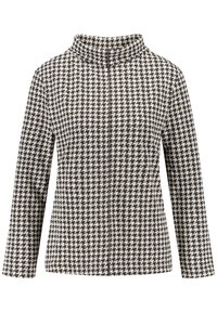 Gerry Weber Langarmshirt - black beige houndstooth