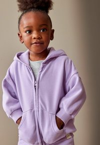 Next Mikina so zipsom - lilac purple