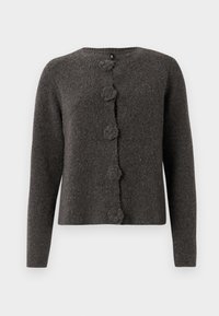 ONLGRY CARDIGAN - Kardigán - black coffee