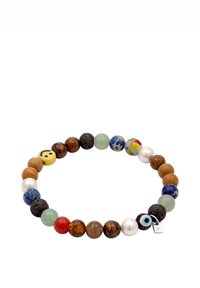 SMILING FACE EVIL EYE BEAD ACHAT - Armband - bunt