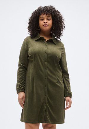 CARMAKINTA HOMA SHIRT KNEE DRESS - Rochie tip cămașă - kalamata