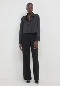 Calliope CON STRASS  - Camicia - nero