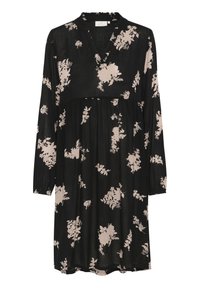 KABARETT - Jurk - black brown flower print