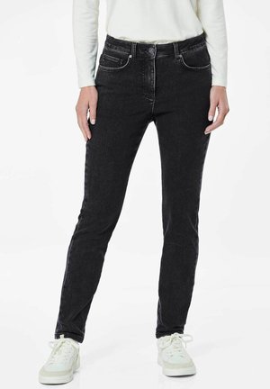 GOLDNER THERMO BELLA - Slim fit jeans - black