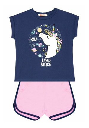 Denokids SET UNICORN SPACE - Shorts - mehrfarbig