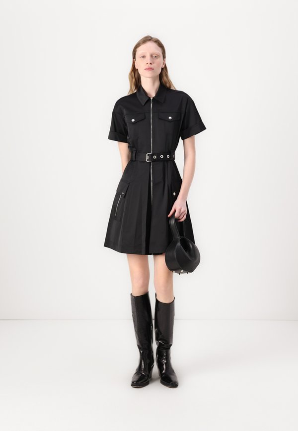 SHIRT DRESS FRONT ZIP - Shirt dress2