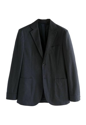 REGULAR FIT SEERSUCKER STRIPE - Sakko - navy