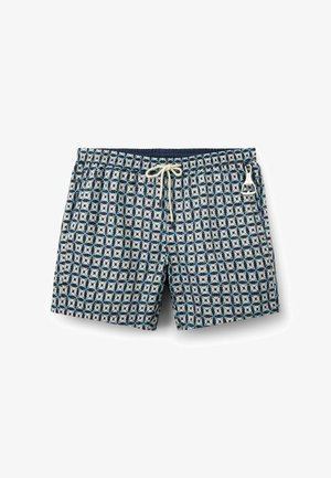 IUMAN Intimissimi, REVERSIBLE WITH BOTTLE OPENED - Swimming shorts - blue