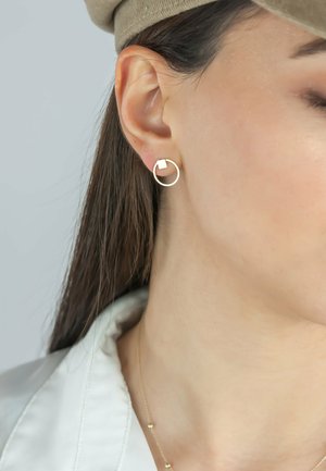 8 KARAT GOLD KREIS OHRSTECKER - Earrings - gold