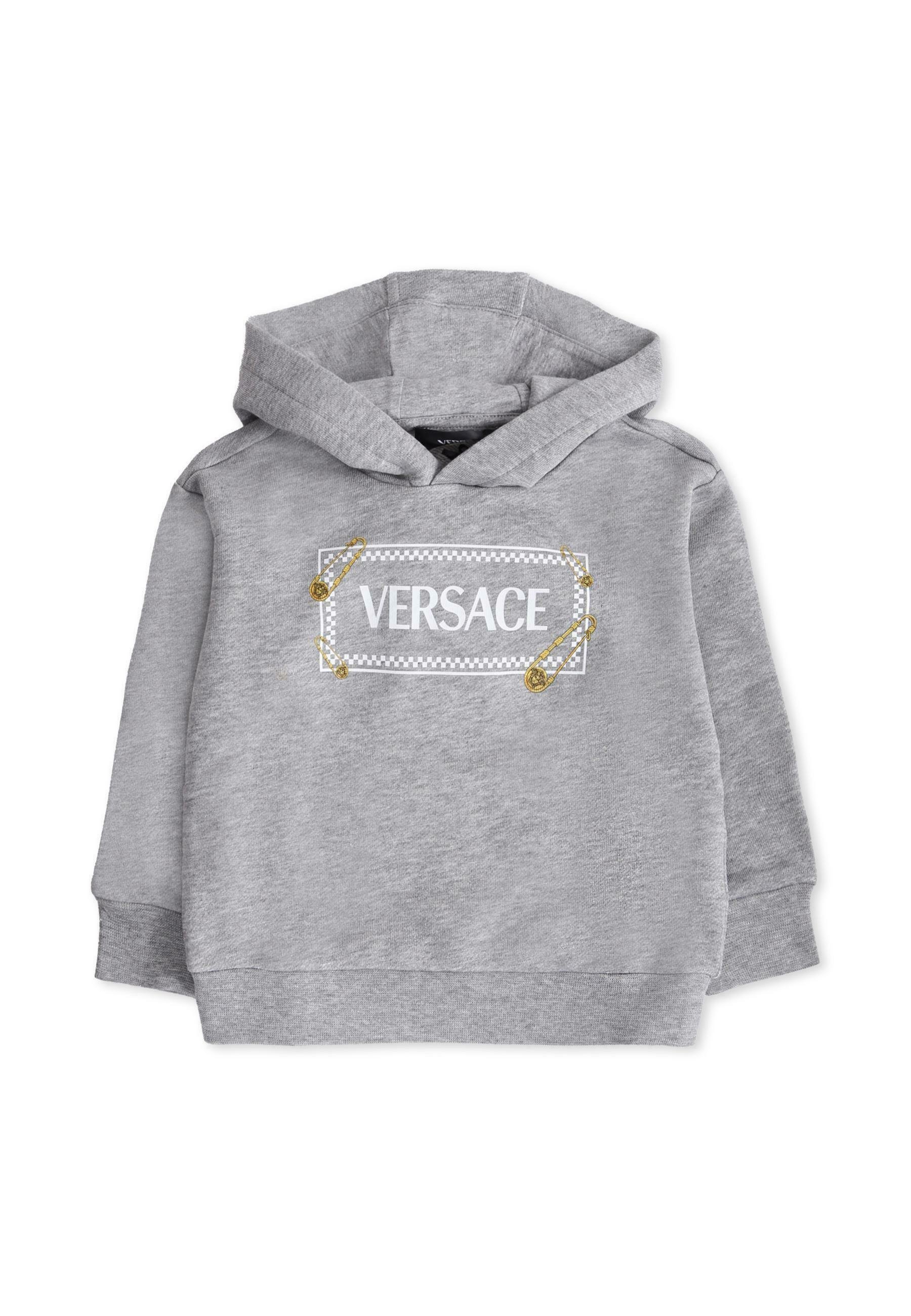 Versace Felpa con cappuccio grey/grigio