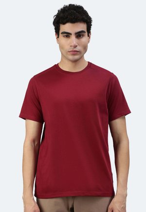 T-Shirt basic - burgundy