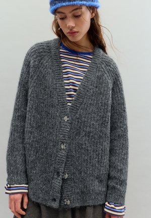 PURL - Strickjacke - dark grey