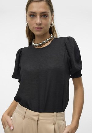 VMMELONEY SMOCK - Tričko s potlačou - black