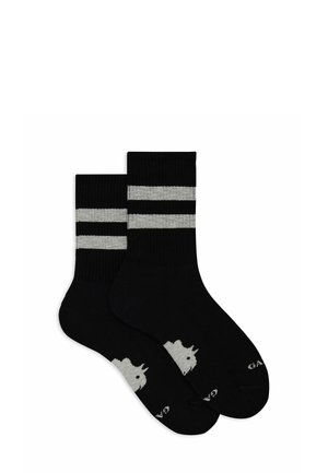 UNISEX STRIPES - Socks - black