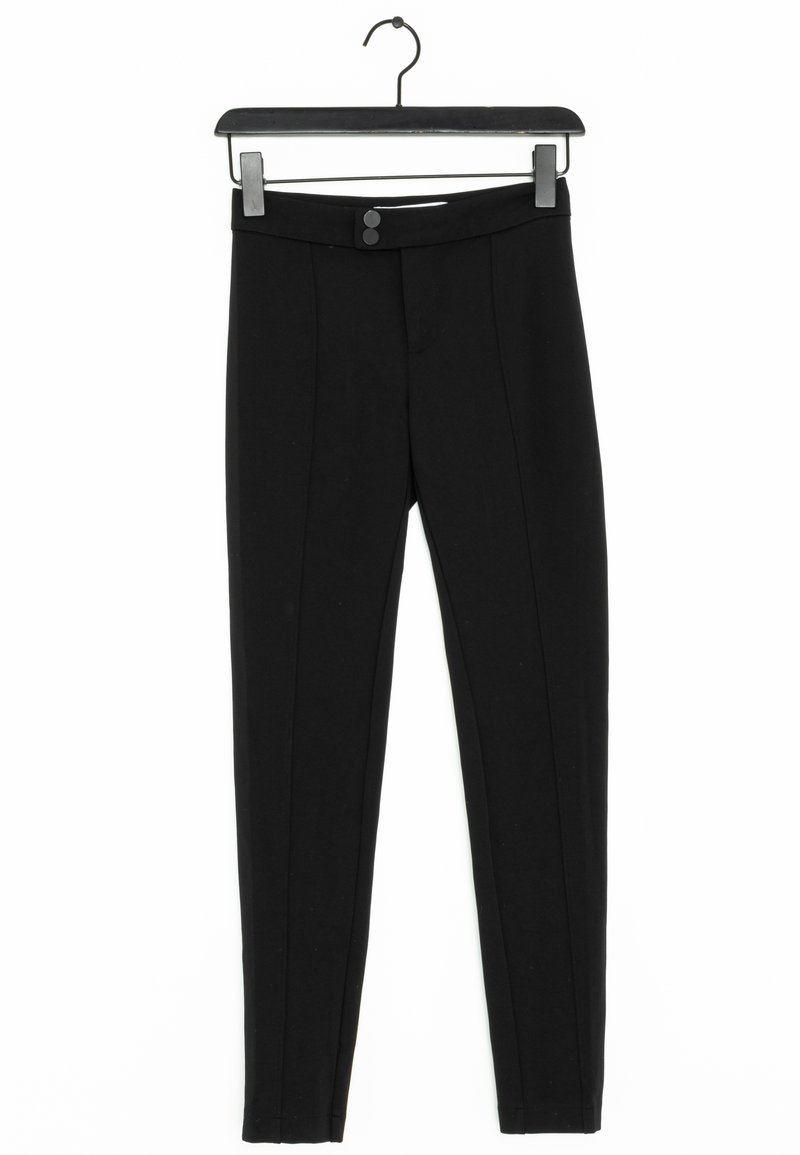 Mango Pantalon classique - black