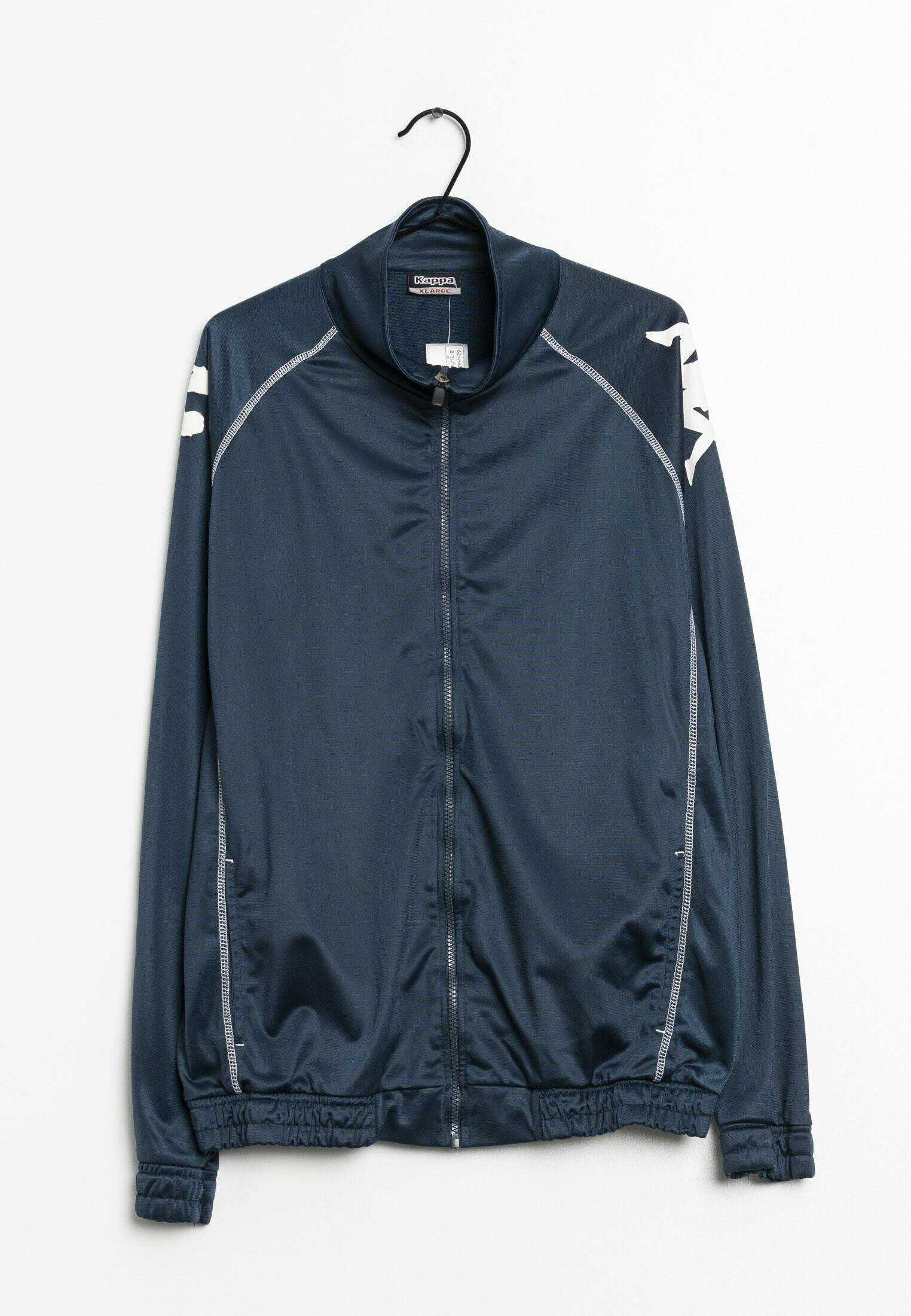 dark blue kappa jacket