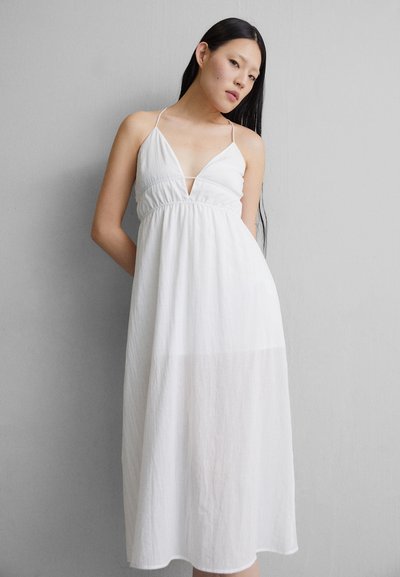 DESIGNERS REMIX LUCIA LONG DRESS - Φόρεμα ημέρας - white