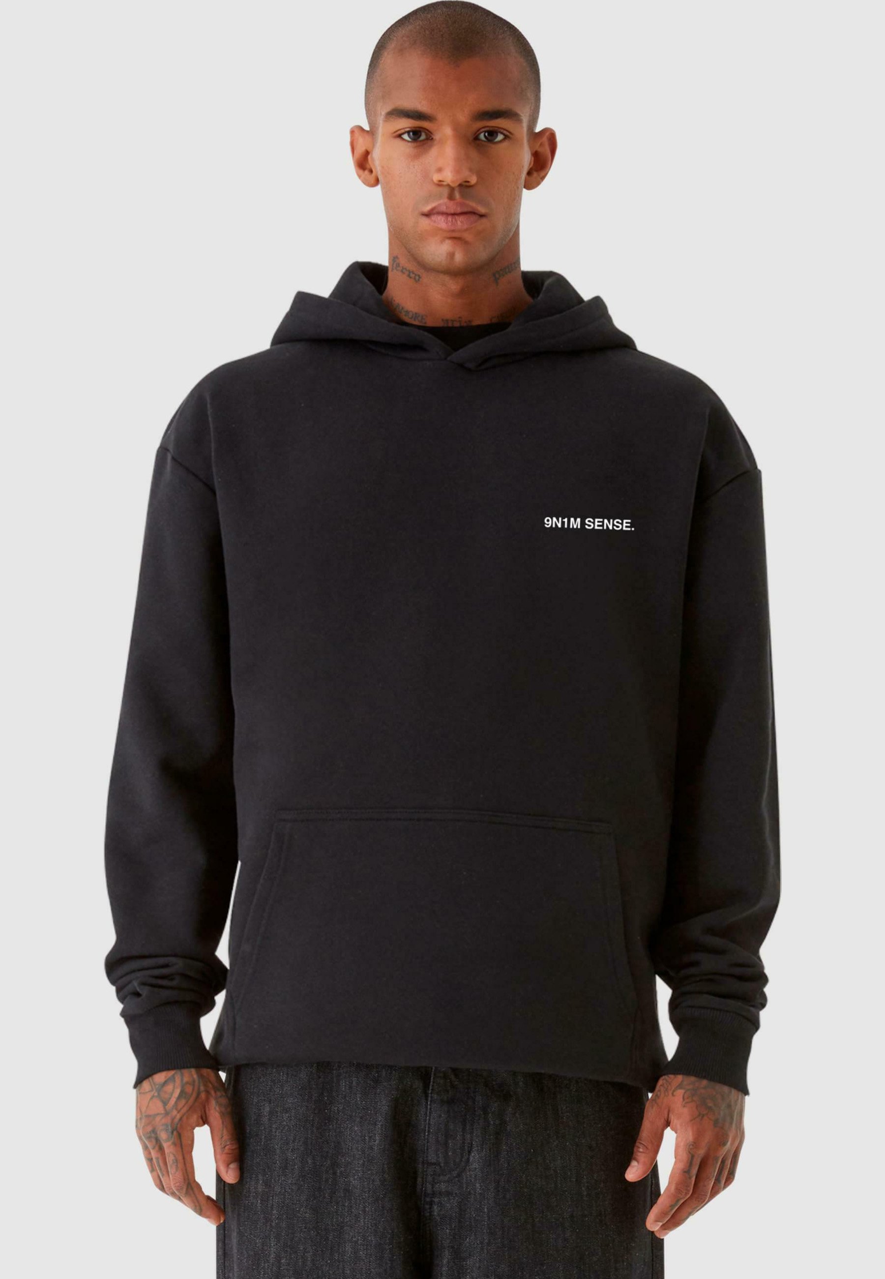9N1M SENSE Hoodie - black - Zalando.ie
