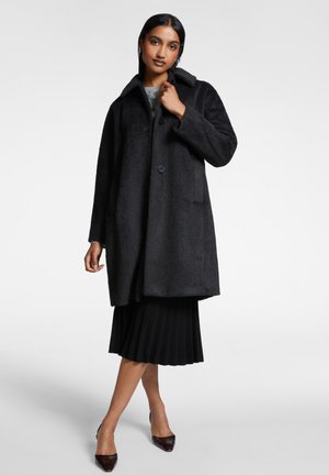 CON COLLETTO - Cappotto classico - nero