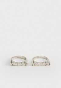 ESSEX RING UNISEX SET - Bague - platinum-coloured