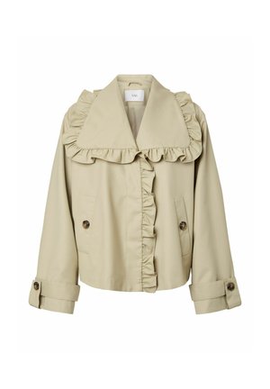 YAS, TRENCHCOAT YASELSANA KURZER - Veste légère - travertine